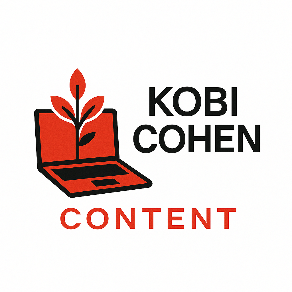Kobi Cohen | Organic Marketing Logo